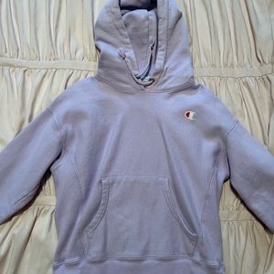 Lilac Champion UO Exclusive Reverse Weave Hoodie Sweatshirt